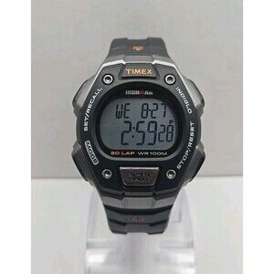 Timex Ironman Classic 30 Lap Watch 41mm Indiglo WR100M New Battery Quartz Mens